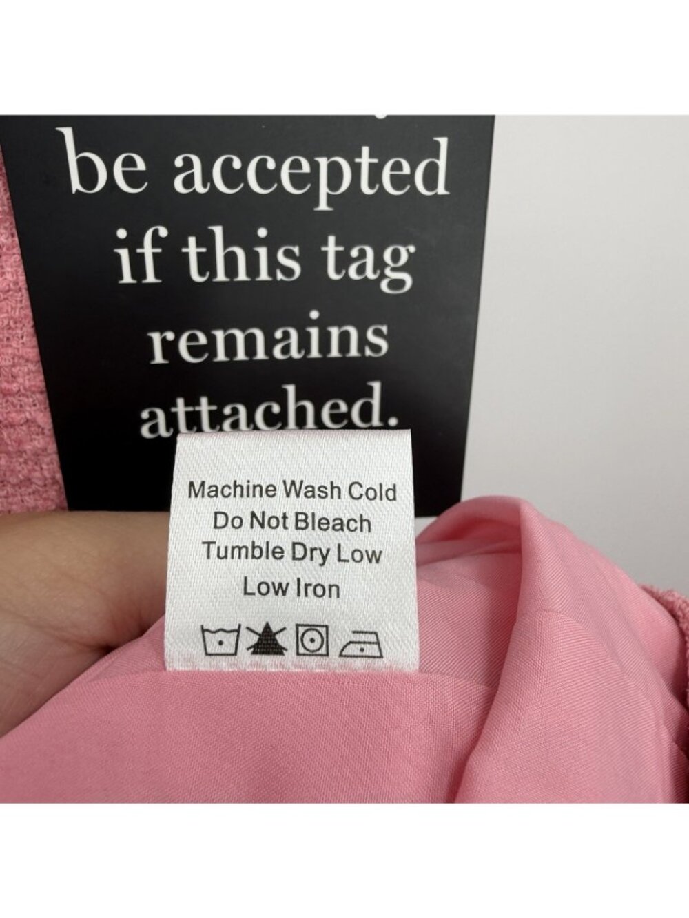 Tuckernuck Blush Peony Tweed Jackie Dress sz M Shift Mini Business Career NWT** - Picture 14 of 15